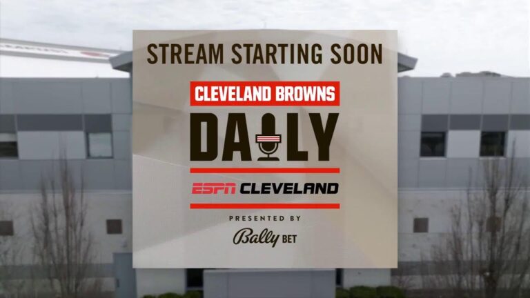 Cleveland Browns Daily Live from HBF Groundbreaking