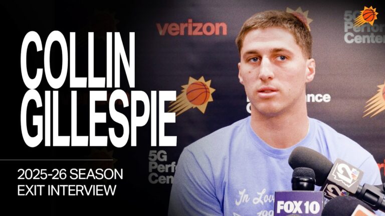 Collin Gillespie 2025-26 Season Exit Interview Phoenix Suns