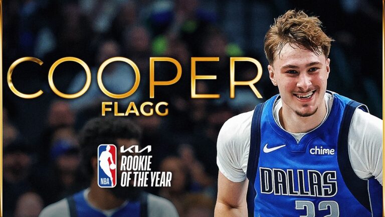 Cooper Flagg Is The 2025-26 Kia NBA Rookie Of The Year!