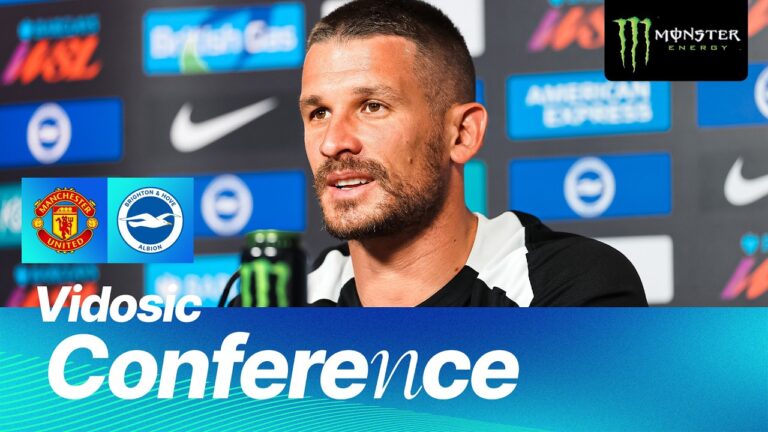 Dario Vidosic’s Manchester United press conference: Stadium reaction & final run in