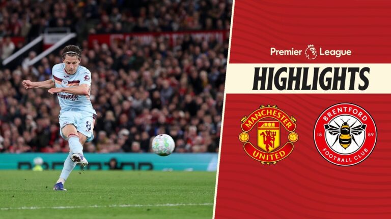 Defeat at Old Trafford Manchester United 2 Brentford 1 Premier League Highlights