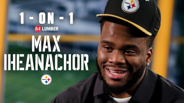 Definitely one of the best moments of my life 1-on-1 with Max Iheanachor Pittsburgh Steelers