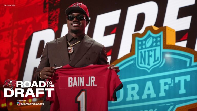 Draft Selection Breakdown Road to the Draft Tampa Bay Buccaneers