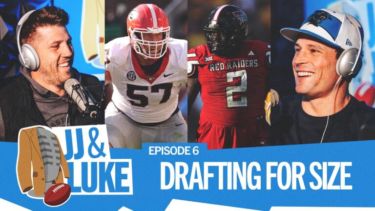 Drafting for Size JJ and Luke Ep. 6 Carolina Panthers