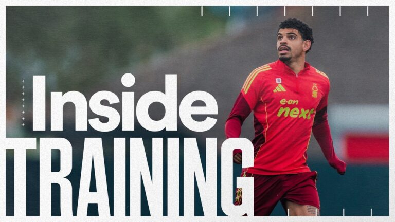 Europa League Semi-Final Preparations Inside Training
