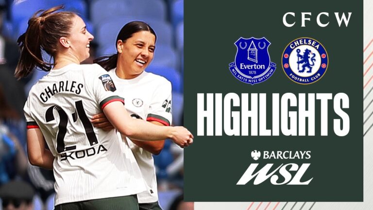 Everton Women 1-4 Chelsea Women HIGHLIGHTS WSL 2025 26