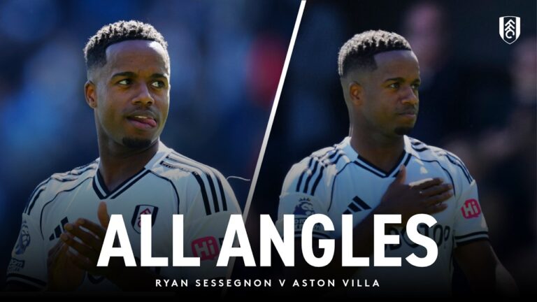 Every Angle Of Ryan Sessegnon’s Winner Against Aston Villa