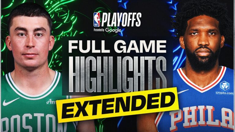 EXTENDED: 2 CELTICS at 7 76ERS FULL GAME 4 HIGHLIGHTS April 26, 2026