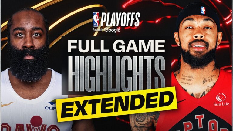 EXTENDED: 4 CAVALIERS at 5 RAPTORS FULL GAME 4 HIGHLIGHTS April 26, 2026