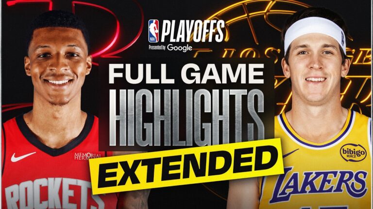 EXTENDED: 5 ROCKETS at 4 LAKERS FULL GAME 5 HIGHLIGHTS April 29, 2026