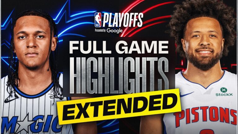 EXTENDED: 8 MAGIC at 1 PISTONS FULL GAME 5 HIGHLIGHTS April 29, 2026