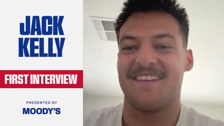 FIRST Interview as a Giant Giants Draft Jack Kelly