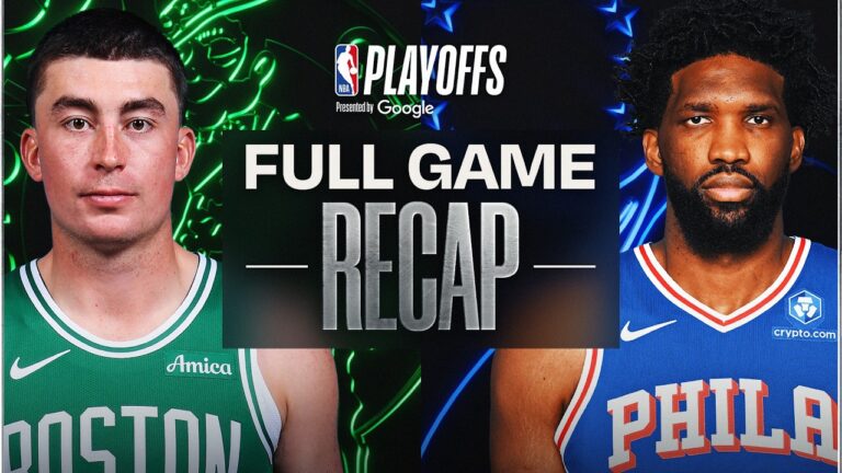 Game Recap: Celtics 128, 76ers 96