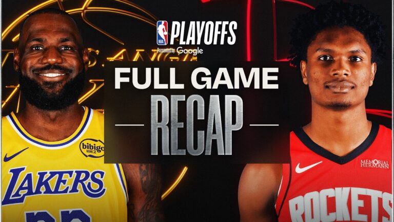 Game Recap: Rockets 115, Lakers 96