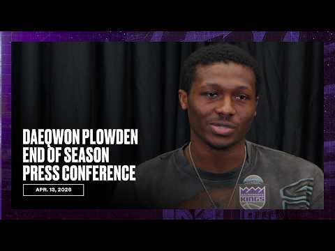 Daeqwon Plowden End of Season Exit Interview 4.13.26