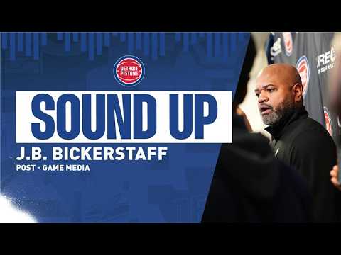 Post-Game Press Conference: J.B. Bickerstaff Pistons vs. 76ers 04.04.26