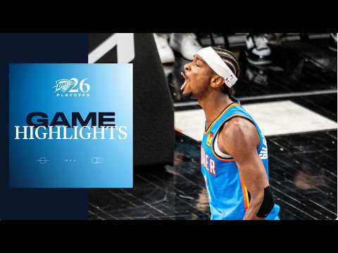OKC Thunder at Phoenix Suns Playoffs Round 1 Game 3 Game Highlights April 25, 2026