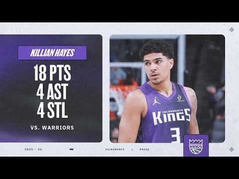 Killian Hayes Scores 18 PTS off the bench Highlights vs. Golden State 4.7.26
