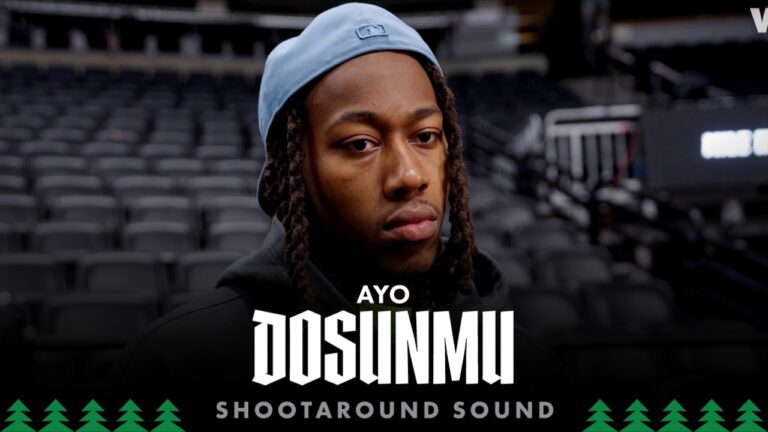 I Just Try To Be Efficient. Ayo Dosunmu Shootaround Sound 04.27.26