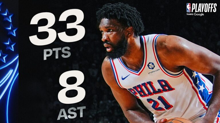 Joel Embiid Comes Alive in Elimination Game (33 PTS ) April 28, 2026