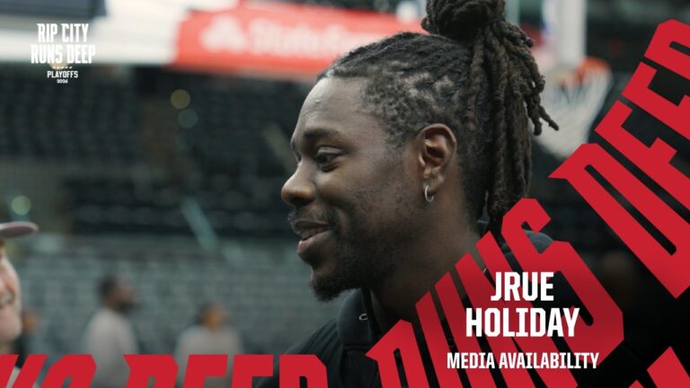 Jrue Holiday On Game 5 Mindset vs San Antonio Spurs Portland Trail Blazers April 28, 2026