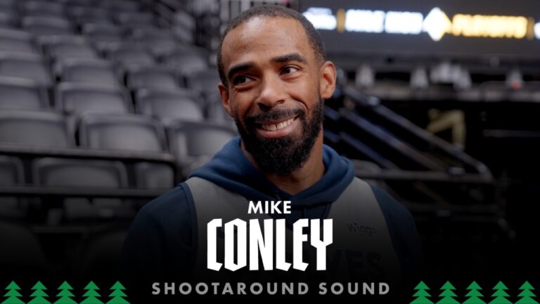 Just Be The Team We Know We Can Be. Mike Conley Shootaround Sound 04.27.26