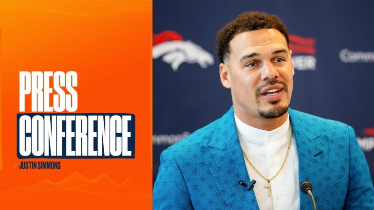 Justin Simmons on returning to retire as a Bronco: Its heartwarming
