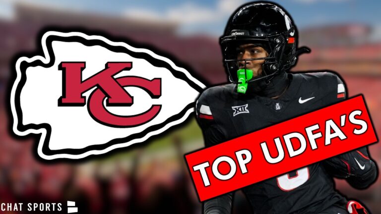 Kansas City Chiefs Top 5 UDFA Signings Who WILL Make Chiefs 2026 Roster!
