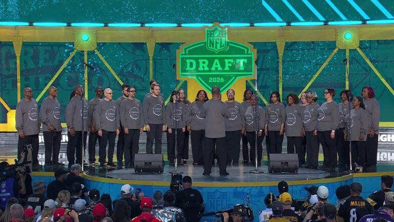 Lift Every Voice and Sing performed by James Weldon Johnson Foundation’s National Hymn Choir