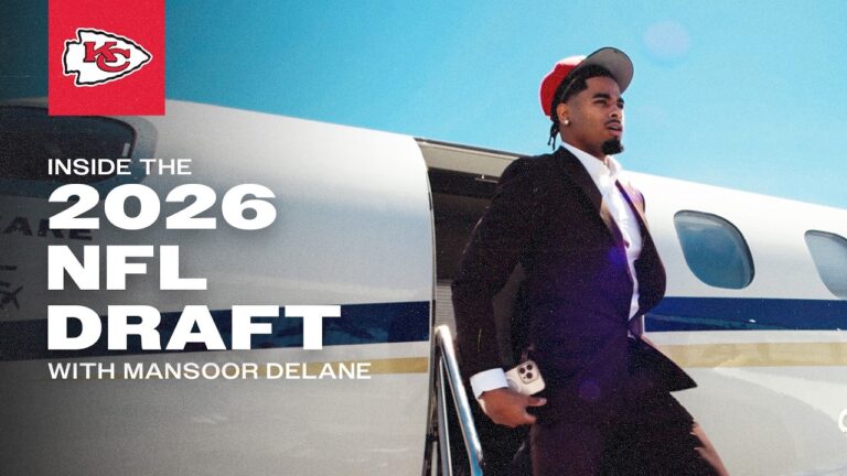 Mansoor Delane’s First 24 Hours with the Kansas City Chiefs 2026 NFL Draft Behind the Scenes
