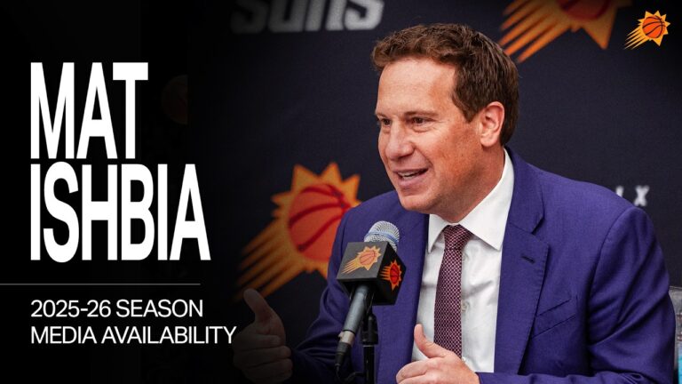 Mat Ishbia 2025-26 End of Season Media Availability Phoenix Suns