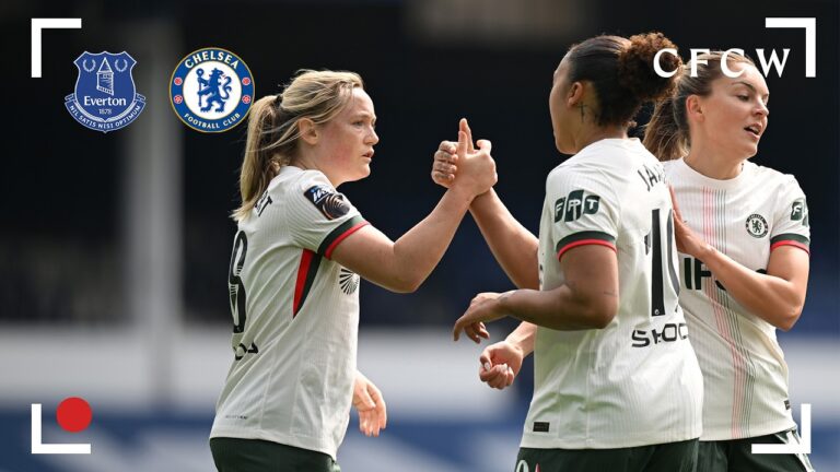 Matchday BTS Everton vs Chelsea CFCW 2025 26