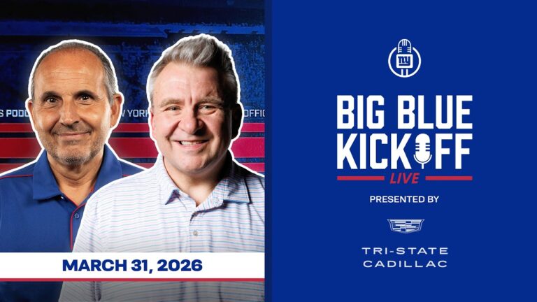 March 31, 2026 Big Blue Kickoff Live New York Giants