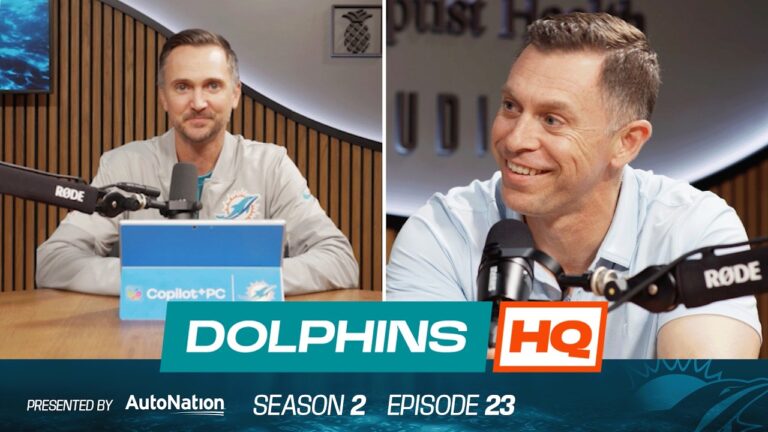 Travis Wingfield is joined by Director of College Scouting Matt Winston Dolphins HQ