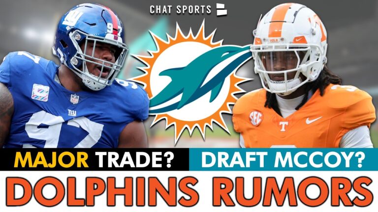 TRADE FOR Dexter Lawrence? Draft Jermod McCoy? Miami Dolphins Rumors