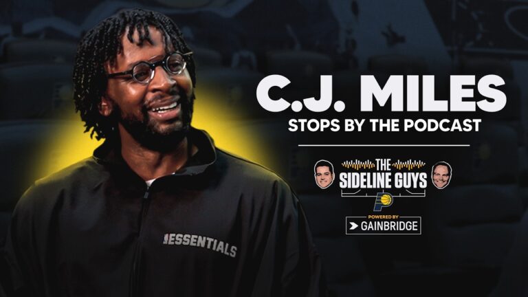 The Sideline Guys Podcast: C.J. Miles (April 1, 2026) Indiana Pacers