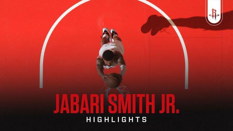 Jabari Smith Jr. (19 points) Highlights vs. Philadelphia 76ers