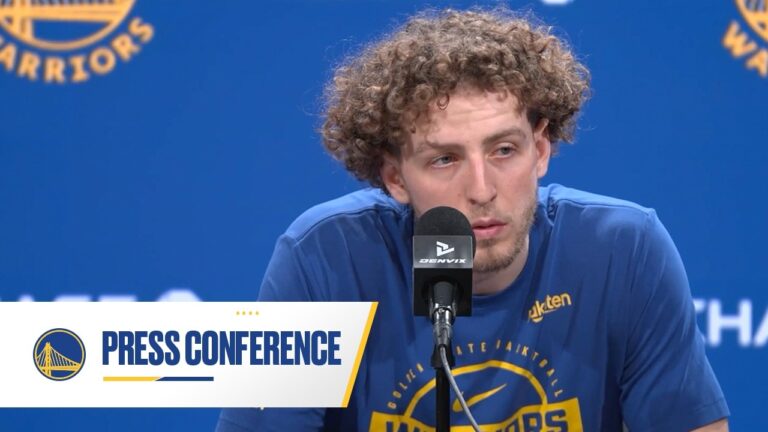 Brandin Podziemski Recaps Warriors Game vs. Lakers April 9, 2026