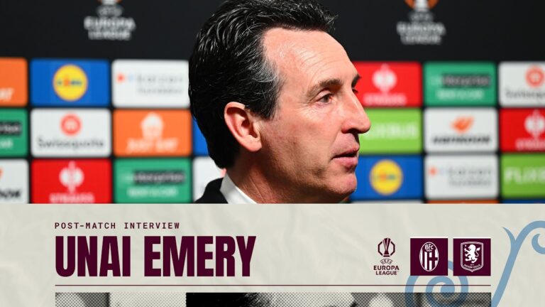 Fantastic result and support Unai Emery on Bologna victory POST MATCH