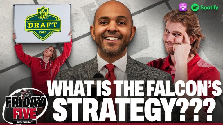 What will the Falcons’ draft strategy be? Plus conversations with Da’Shawn Hand and Jahan Dotson