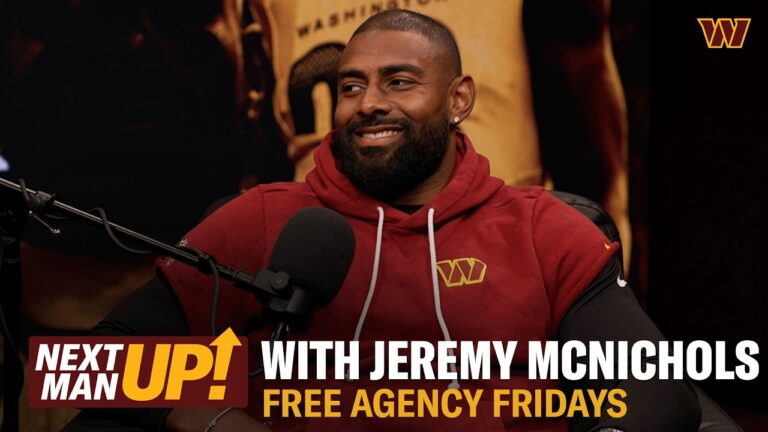 Post-Signing 1-on-1: RB Jeremy McNichols Free Agency Friday x Next Man Up Washington Commanders