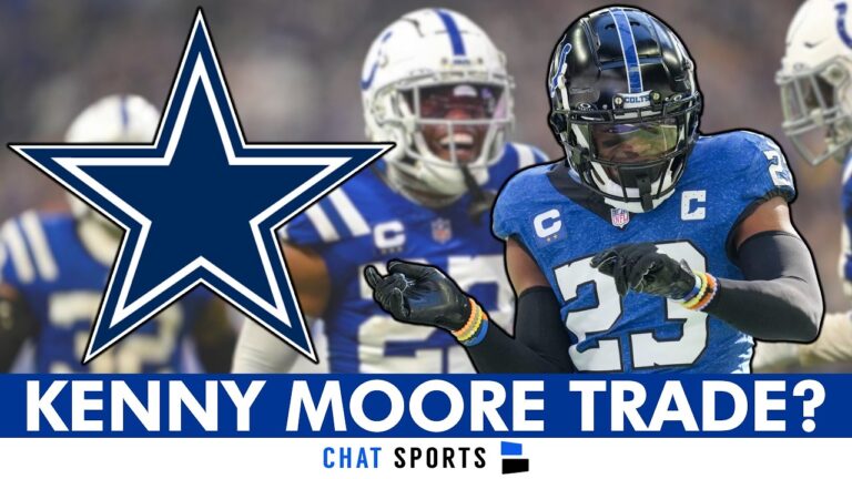 Cowboys TRADING For Kenny Moore? Cowboys Trade Rumors After Adam Schefters Report On Colts CB