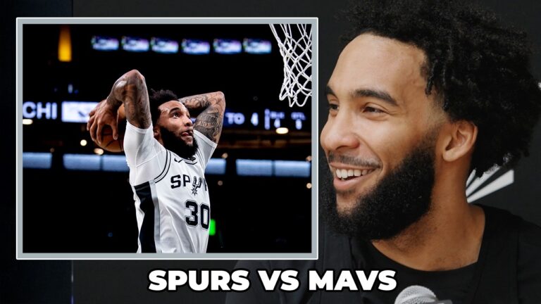 Julian Champagnie on the Physicality of the Game and Tonight’s Match-Up Against the Mavericks