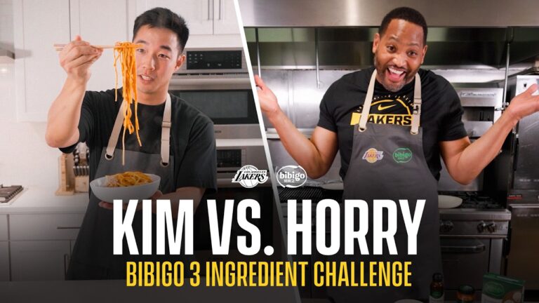 Lakers Legend Robert Horry vs the Three Ingredient Challenge with Chef Danny