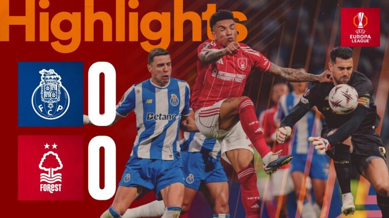 HARD-FOUGHT PERFORMANCE! FC Porto 1-1 Nottingham Forest Europa League Highlights