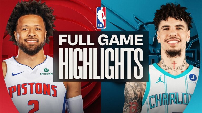 PISTONS at HORNETS FULL GAME HIGHLIGHTS April 10, 2026