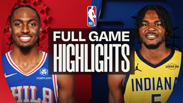 76ERS at PACERS FULL GAME HIGHLIGHTS April 10, 2026