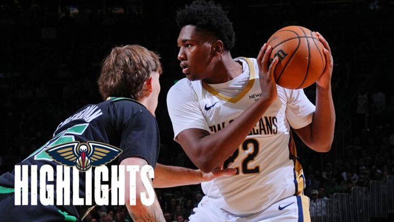Derik Queen Highlights vs. Boston Celtics 4 10 26