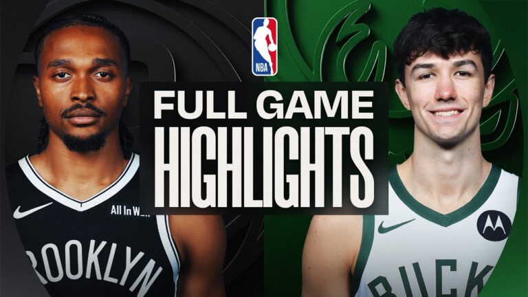 NETS at BUCKS FULL GAME HIGHLIGHTS April 10, 2026