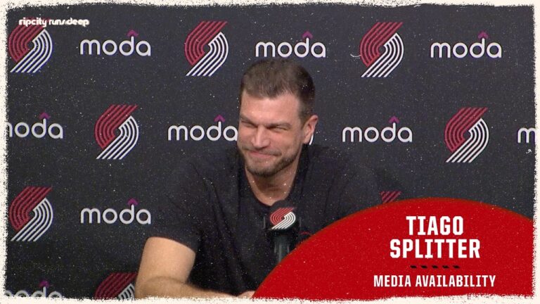 Tiago Splitter Pregame Media Availability Trail Blazers vs Clippers April 10, 2026